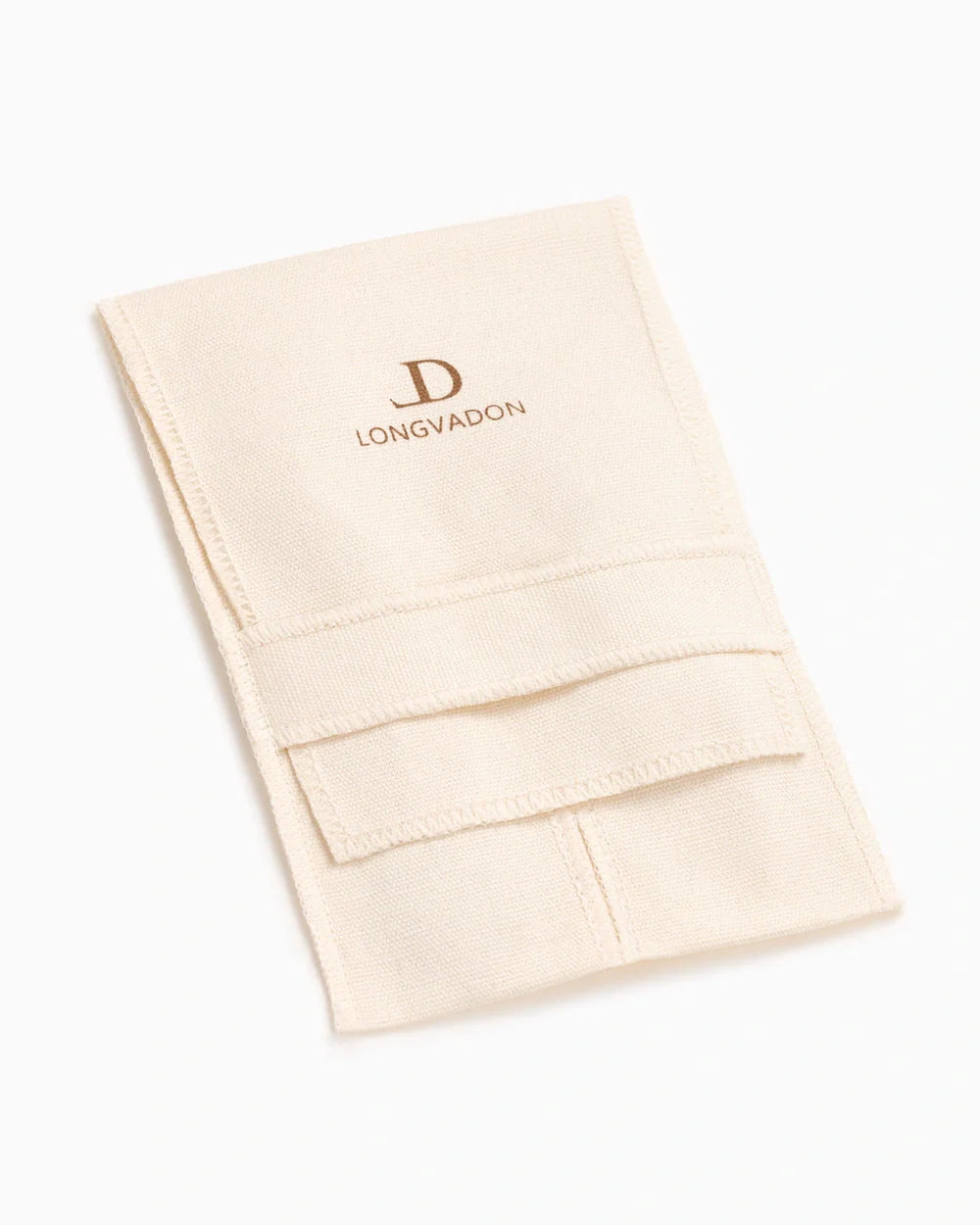 Janus Suede designer Apple Watch band in a pouch